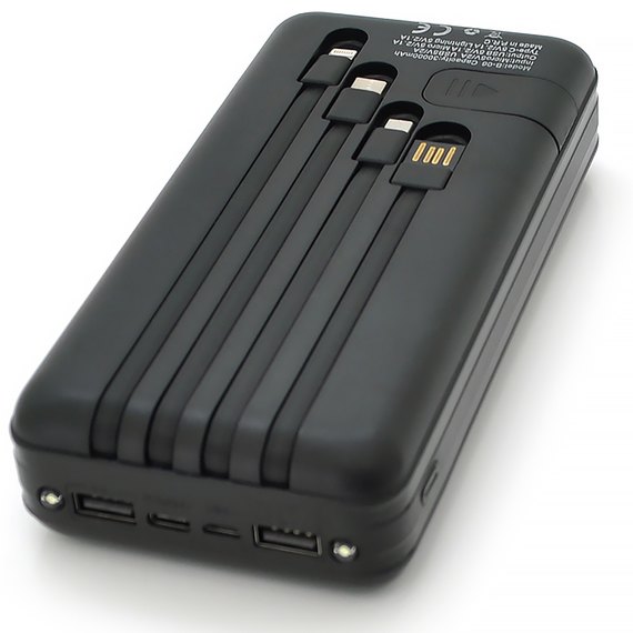 Повербанк Bill Counter ProTech-B06 30000mAh 2USB Black, зображення 3