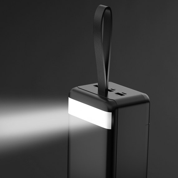 Повербанк XO PR160 80000 mAh PD20W Black, зображення 4