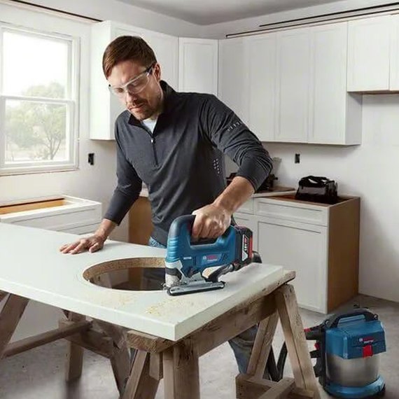 Аккумуляторная лобзиковая пила Bosch Professional GST 185-LI (06015B3023), изображение 6