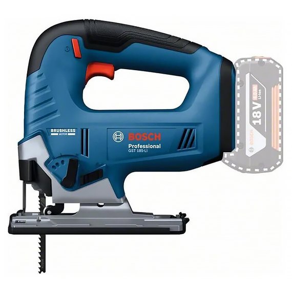 Аккумуляторная лобзиковая пила Bosch Professional GST 185-LI (06015B3023), изображение 2