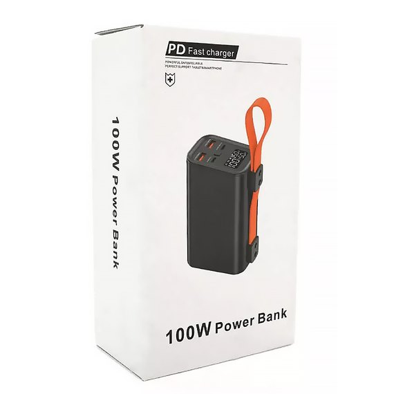Повербанк Voltronic KP KG-300 PD100W 30000 mAh Type-C Black, изображение 3