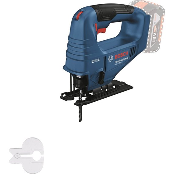 Акумуляторна безщіткова лобзикова пила Bosch Professional GST 183-LI Solo C (каркас) (06015B7020)