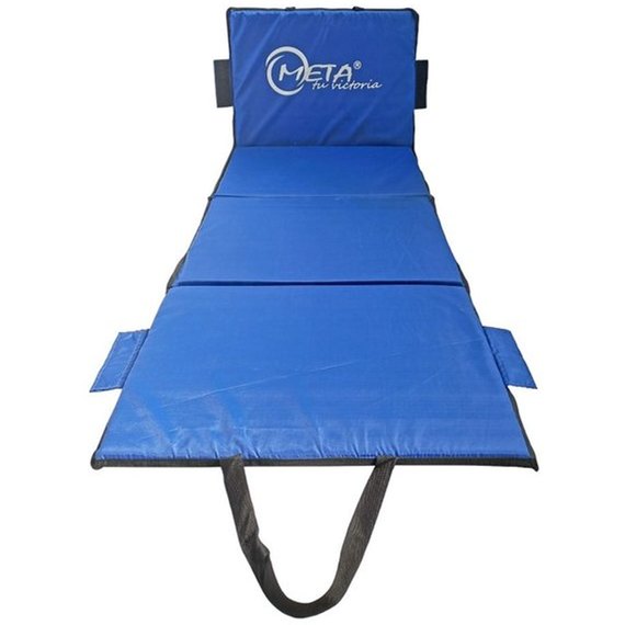Килимок для йоги Meta Folding Mat 180х60х4 см синій (2000501004), зображення 2
