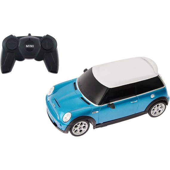 Машинка Rastar Mini Cooper 1:24 Голубой (15000 blue), Цвет: Голубой