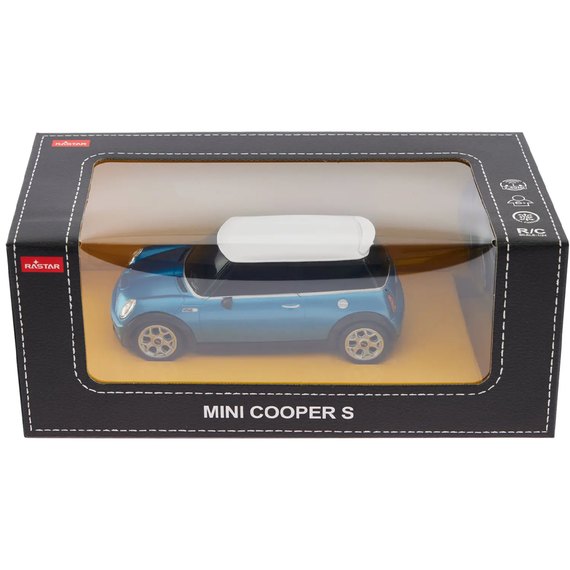 Машинка Rastar Mini Cooper 1:24 Голубой (15000 blue), Цвет: Голубой, изображение 7