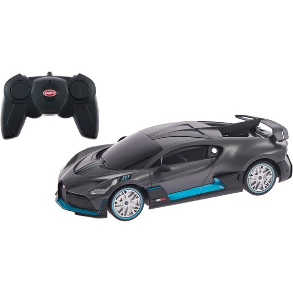 Машинка Rastar Bugatti Divo 1:24 Серый (98900 grey)