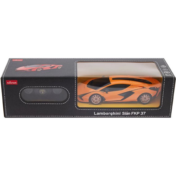 Машинка Rastar Lamborghini Sian 1:24 Оранжевый (97800 orange), изображение 7