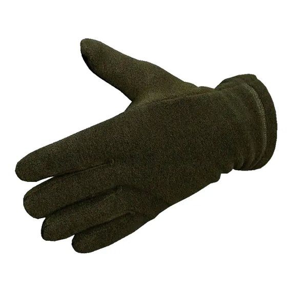 Тактические перчатки флисовые Olive Size M (27591-m), изображение 2