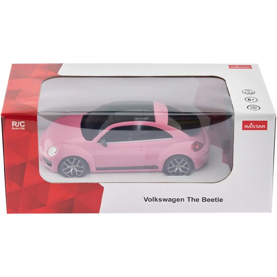 Машинка Rastar Volkswagen Beetle 1:24 Розовый (76200 pink), изображение 7