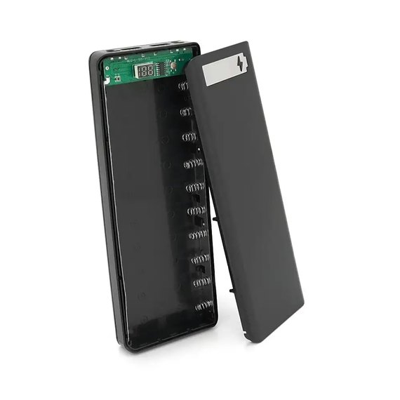 Повербанк Voltronic L10 на 10 акумуляторів 18650 Black, зображення 4