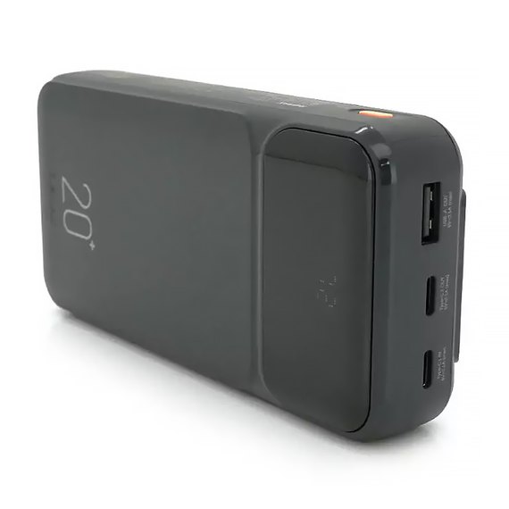 Повербанк Remax RPP-686 20000 mAh USB+Type-C+Lighting Black, изображение 4
