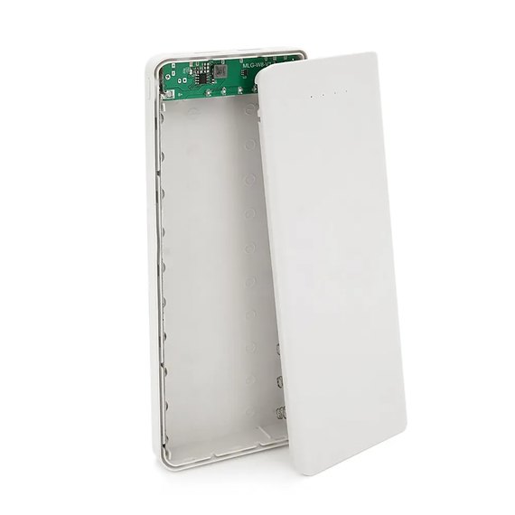 Повербанк Voltronic W10 на 10 акумуляторів 18650 White, зображення 5