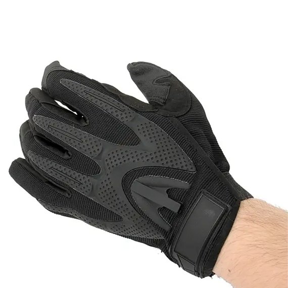 Тактические перчатки 8Fields Military Combat Gloves Mod. II Black Size M (24355-m), изображение 2