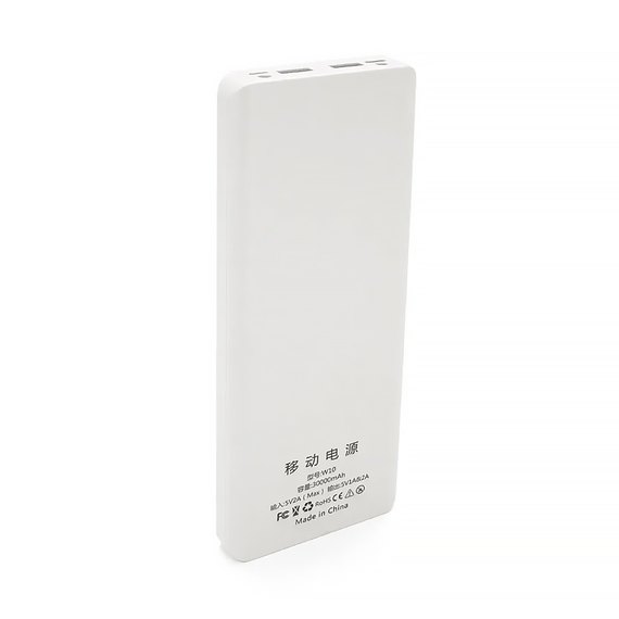 Повербанк Voltronic W10 на 10 акумуляторів 18650 White, зображення 3