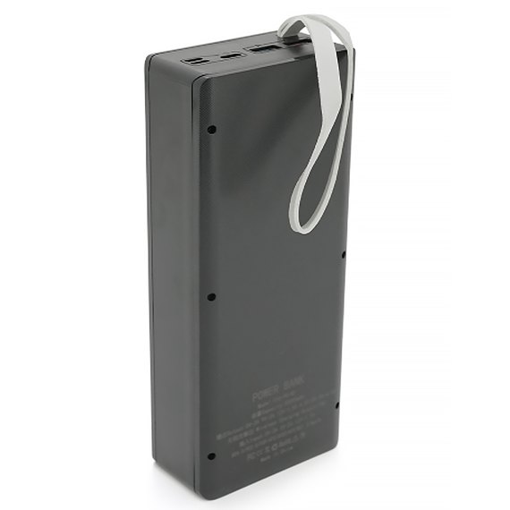 Повербанк Voltronic CX16-PD-QI на 16 акумуляторів 18650 22.5W Black, зображення 2