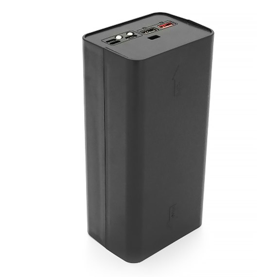 Повербанк Voltronic T21-PD на 21 акумулятор 18650 22.5W Black, зображення 3