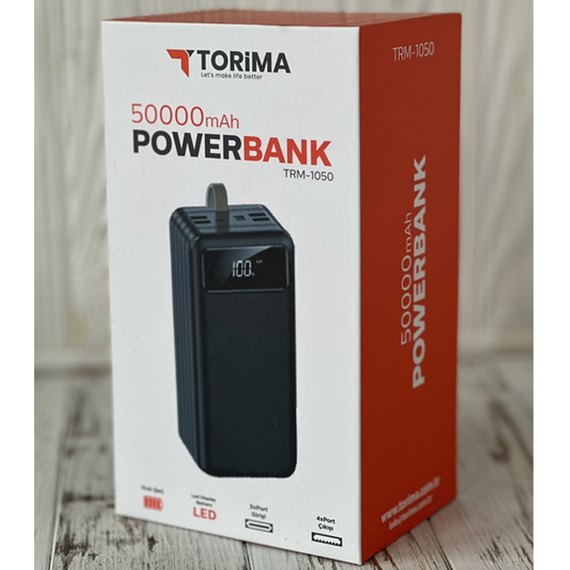 Повербанк Voltronic Torima TRM-1050 50000 mAh Mix color, зображення 4