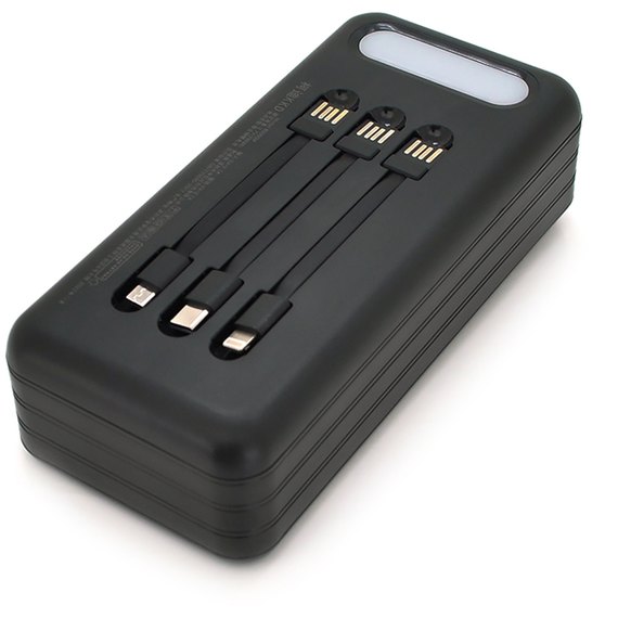 Повербанк Voltronic KKD-8W Solar 80000 mAh Black (KKD-8W-B), зображення 2