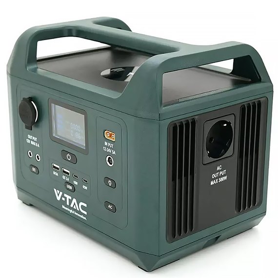 Портативная зарядная станция V-TAC 300W 15Ah (VT-303N), изображение 2