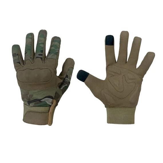 Тактические перчатки Texar Combat Multicam Size M (26817-m)