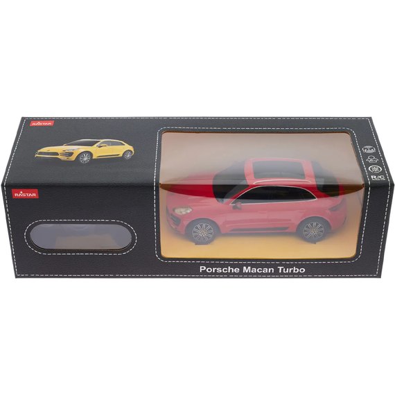 Машинка Rastar Porsche Macan Turbo 1:24 Червоний (71800 red), зображення 7