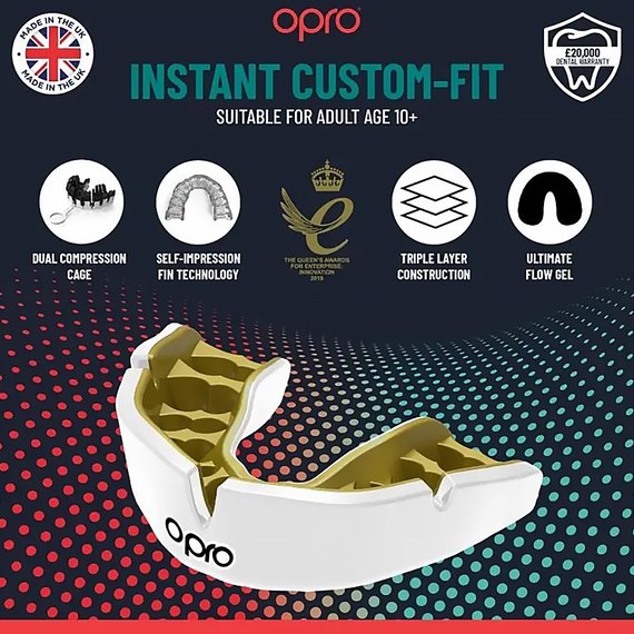 Капа для боксу OPRO Instant (вік 11+) Clear (art.102520007), зображення 4
