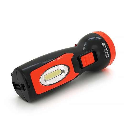 Фонарь ручной Jinyi 1W 300mAh 100 люмен черный/красный (BEJ-8866), изображение 3