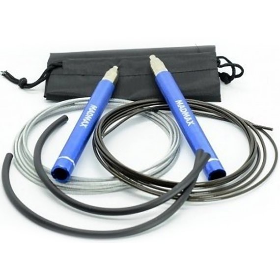 Скакалка скоростная MadMax MFA-286 Speed jump rope Blue (MFA-286-BLU-U), Цвет: Голубой, изображение 2