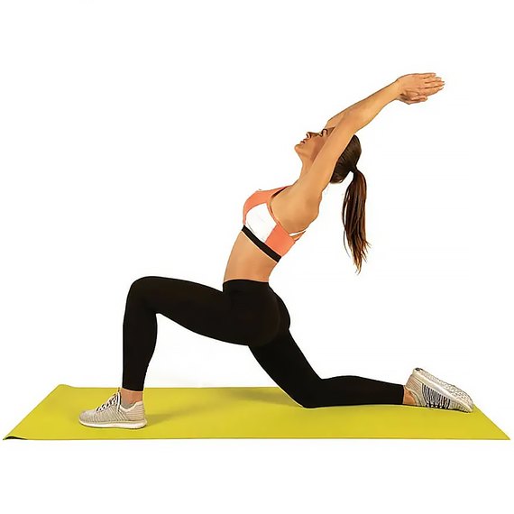 Коврик для йоги и фитнеса Toorx Yoga 173х60х0,4 см Verde (MAT-173) 931135, Цвет : Зелёный, изображение 7