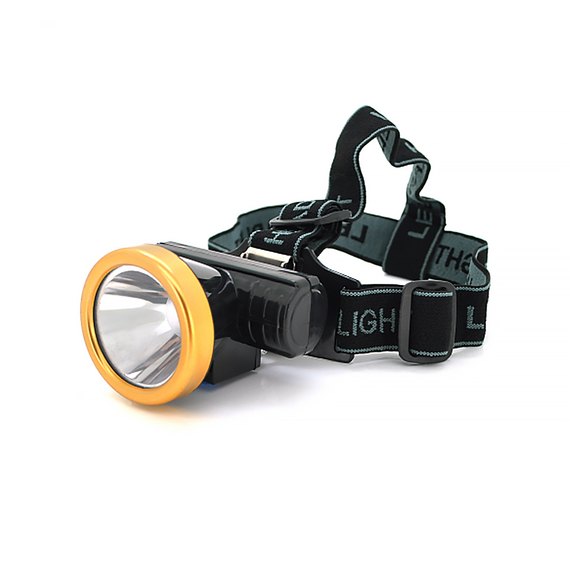 Налобный фонарь Watton 5W 300 люмен черный (WT-065)