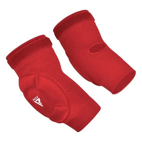 Налокотники спортивные RDX Hosiery Elbow Foam Red/White XL (HYP-ERW-XL), Размер: XL, Цвет: Красный, изображение 3