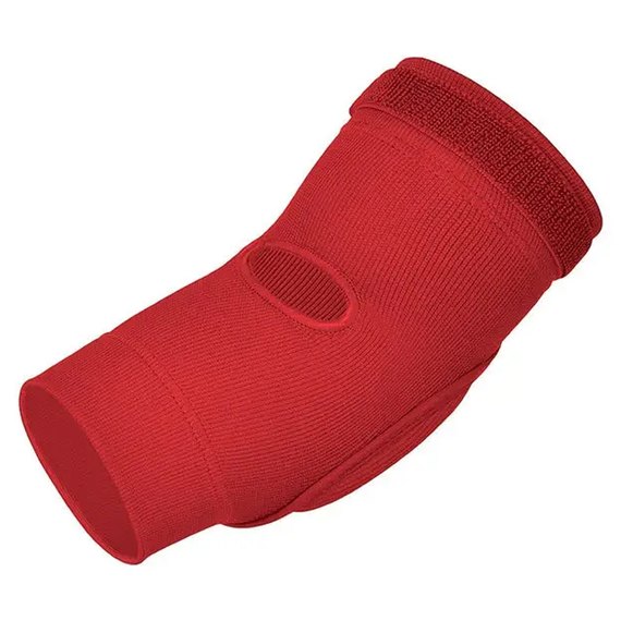 Налокотники спортивные RDX Hosiery Elbow Foam Red/White M (HYP-ERW-M), Размер: M, Цвет: Красный, изображение 4