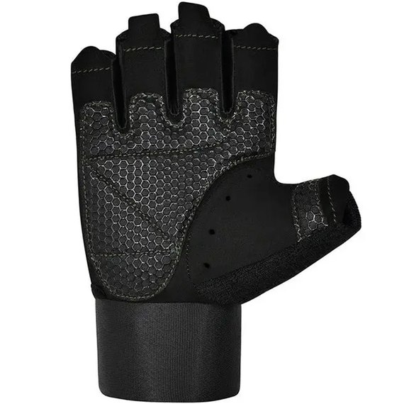 Рукавички для залу RDX W3 Black with EVA Padding L (WGS-W3B-L+), Розмір: L, Колір: Чорний, зображення 3