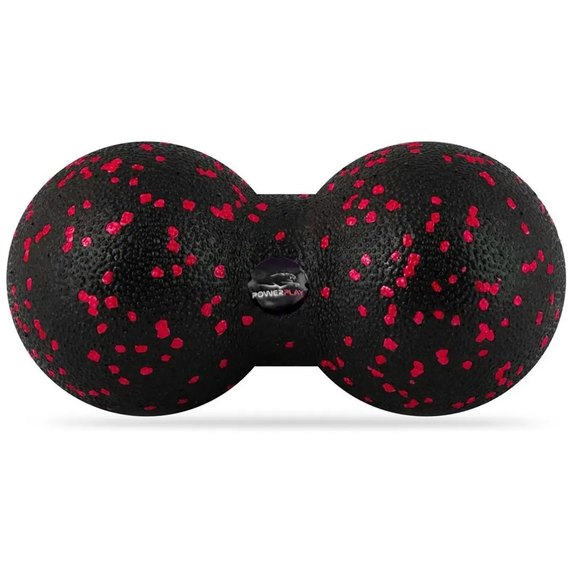 Массажный набор PowerPlay PP_4096 EPP Set 4 in 1 Black (PP_4096_Black), Резинка с уровнем сопротивления: 11 кг, Цвет массажёра : Чёрный, изображение 4
