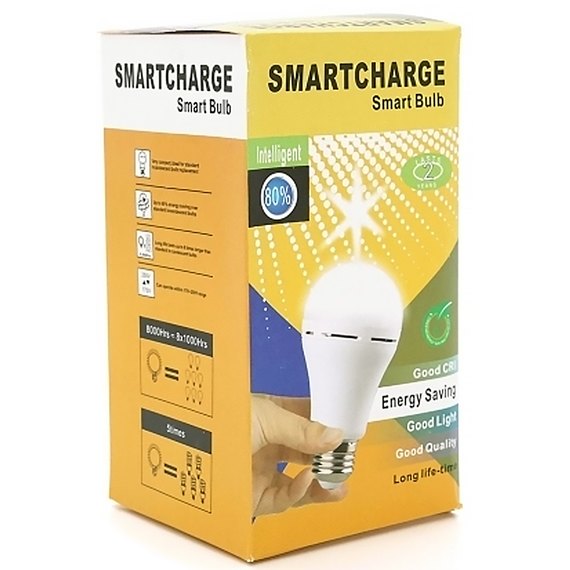 Фонарь-лампа Voltronic Smart Bulb 12W со встроенным аккумулятором (LUCEM), изображение 2