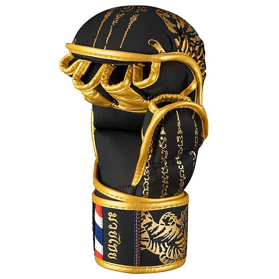 Рукавички для ММА Phantom Muay Thai Black Gold S/M (PHMMAG2939-SM), Розмір: S/M, Колір: Чорний/Золотий, зображення 3