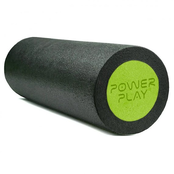Массажный набор PowerPlay PP_4094 EPP Set 4 in 1 Green (PP_4094_Green), Резинка с уровнем сопротивления: 5.5 кг, Цвет массажёра : Чёрно-зелёный, изображение 5