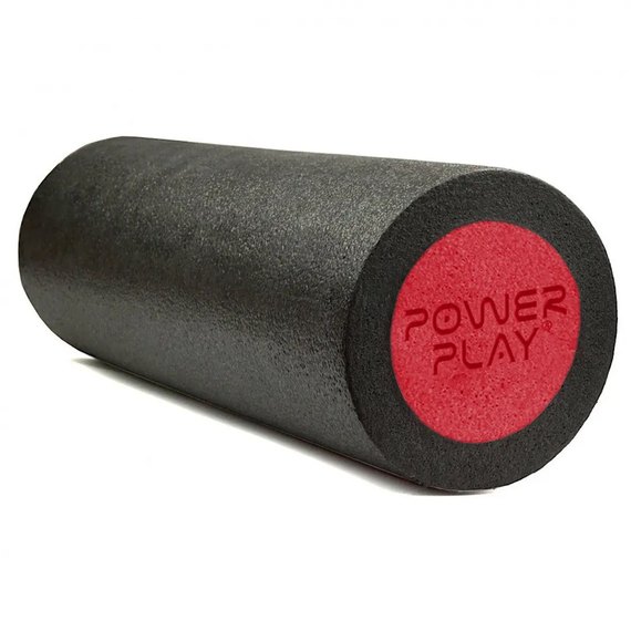 Массажный набор PowerPlay PP_4094 EPP Set 4 in 1 Red (PP_4094_Red), Резинка с уровнем сопротивления: 11 кг, Цвет массажёра : Чёрно-красный, изображение 2