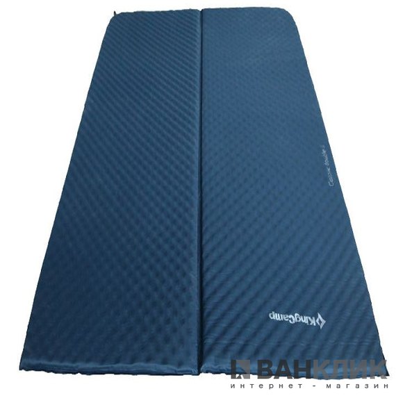 Cамонадувающийся коврик KingCamp Classic Double 2 Grey KM3538