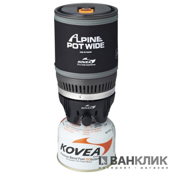 Газовая горелка Kovea Alpine Pot Wide KB-0703W (8806372096069)