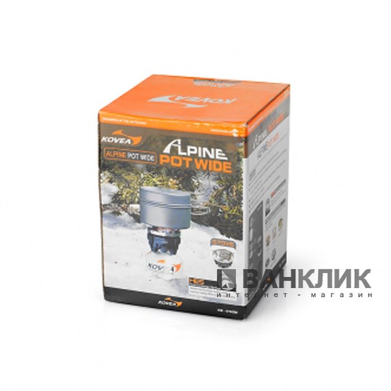 Газовая горелка Kovea Alpine Pot Wide KB-0703W (8806372096069)