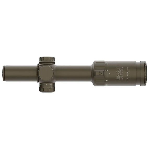 Оптический прицел Elcan SAI 1-6x24 (7.62 BDC Reticle), Scope Covers, Coyote Brown (RNG16-T170-C20), изображение 4