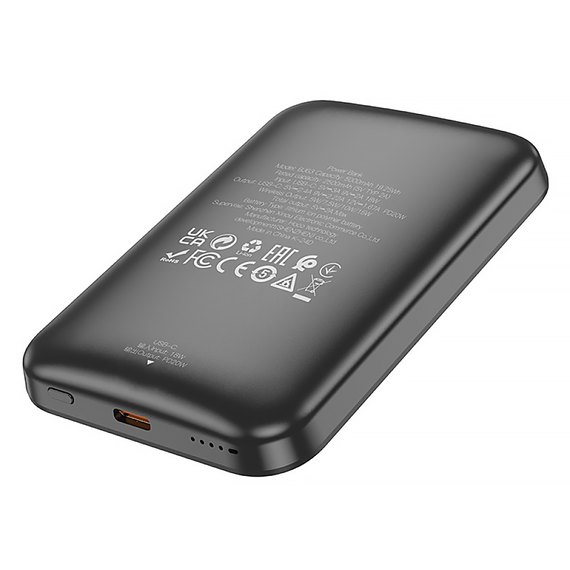 Повербанк Borofone BJ63A Nimble PD20W magnetic 10000 mAh Черный (6941991113949), Цвет : Чёрный, изображение 4
