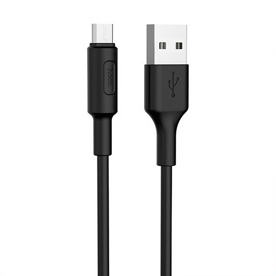 Кабель Hoco Micro USB X25 1m Black (000001178), Колір: Black