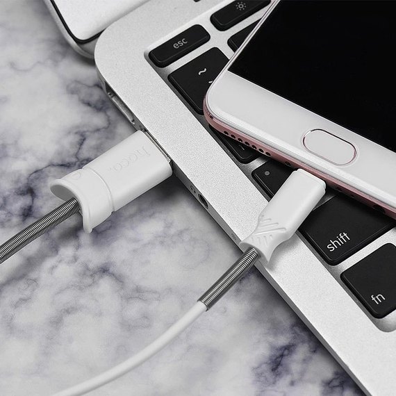 Кабель Hoco Micro USB X24 1m White (000001177), изображение 2