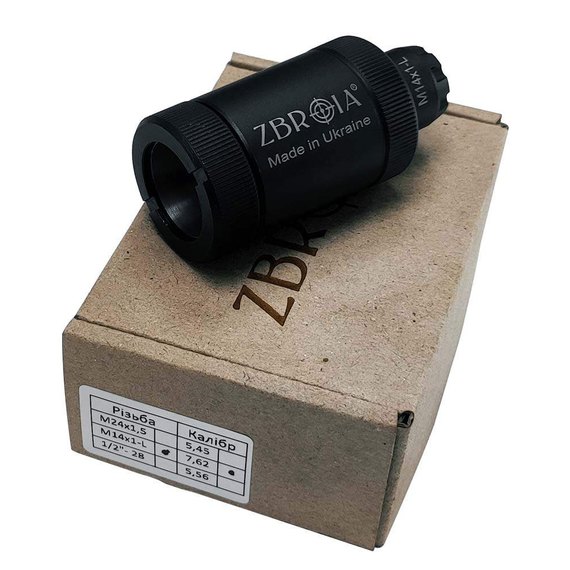Пламегаситель Zbroia для AK кал. 7,62 Резьба M14x1L (Z8.5.16.003), изображение 7