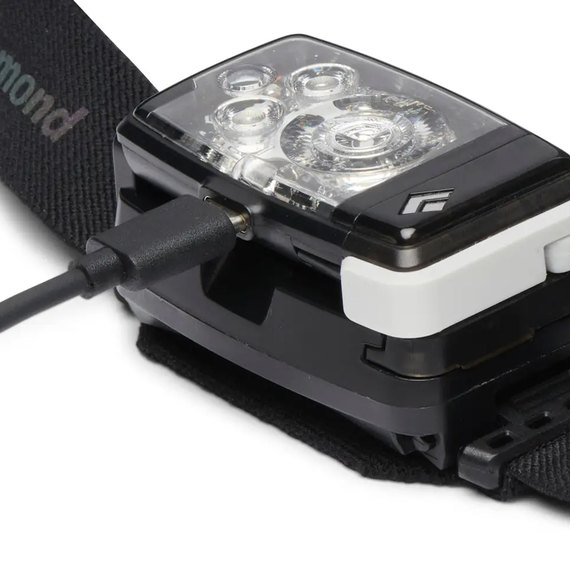 Налобний ліхтар Black Diamond Distance LT 1100, Black/Alloy (BD 6206029309ALL1), зображення 4