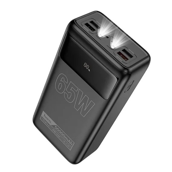 Повербанк HOCO DB81A Apollo PD65W 50000 mAh Black (6942007637756)