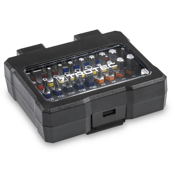 Набор бит Trotec PSCS Screwdriver 32 pieces Bit Set (6200001001)