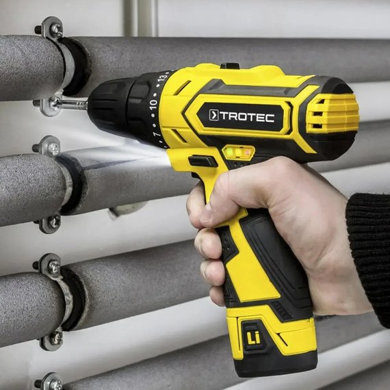 Аккумуляторный дрель-шуруповерт Trotec PSCS 11-12V + кейс (4410000102), изображение 7